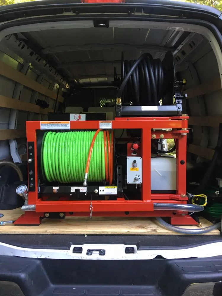 Slide of Drain Away Sewer Service