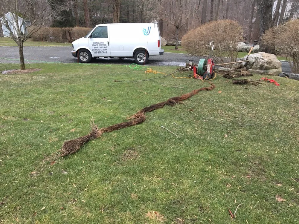 Slide of Drain Away Sewer Service