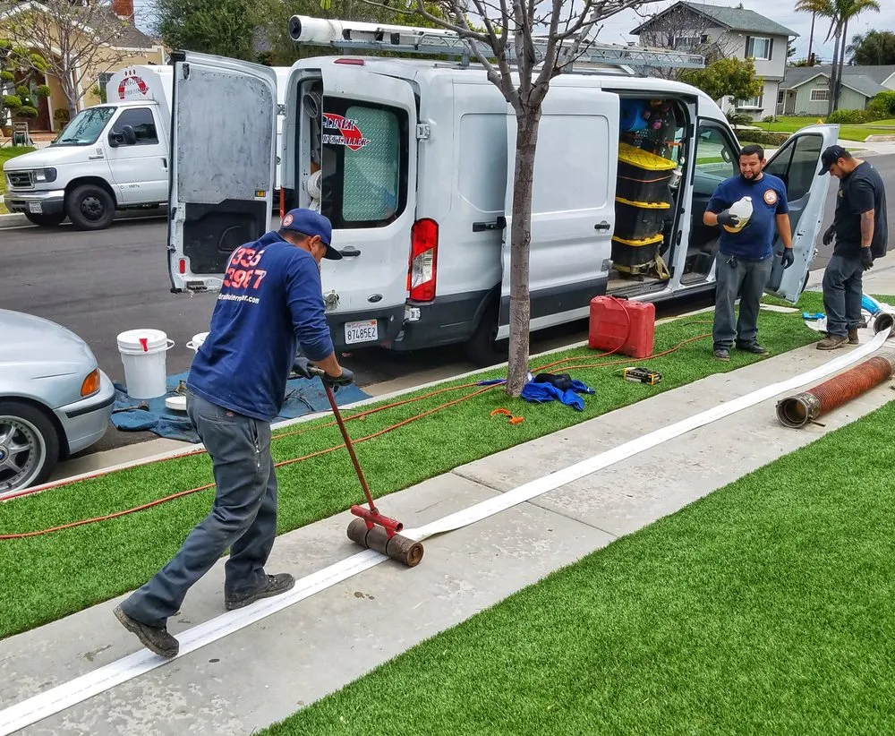 Slide of Drain Buster Rooter and Plumbing