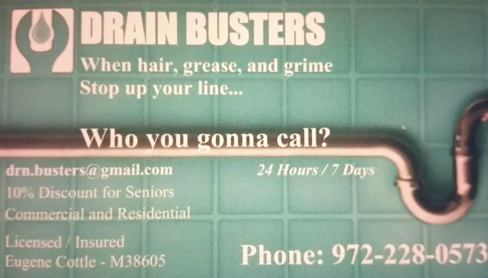 Slide of Drain Busters