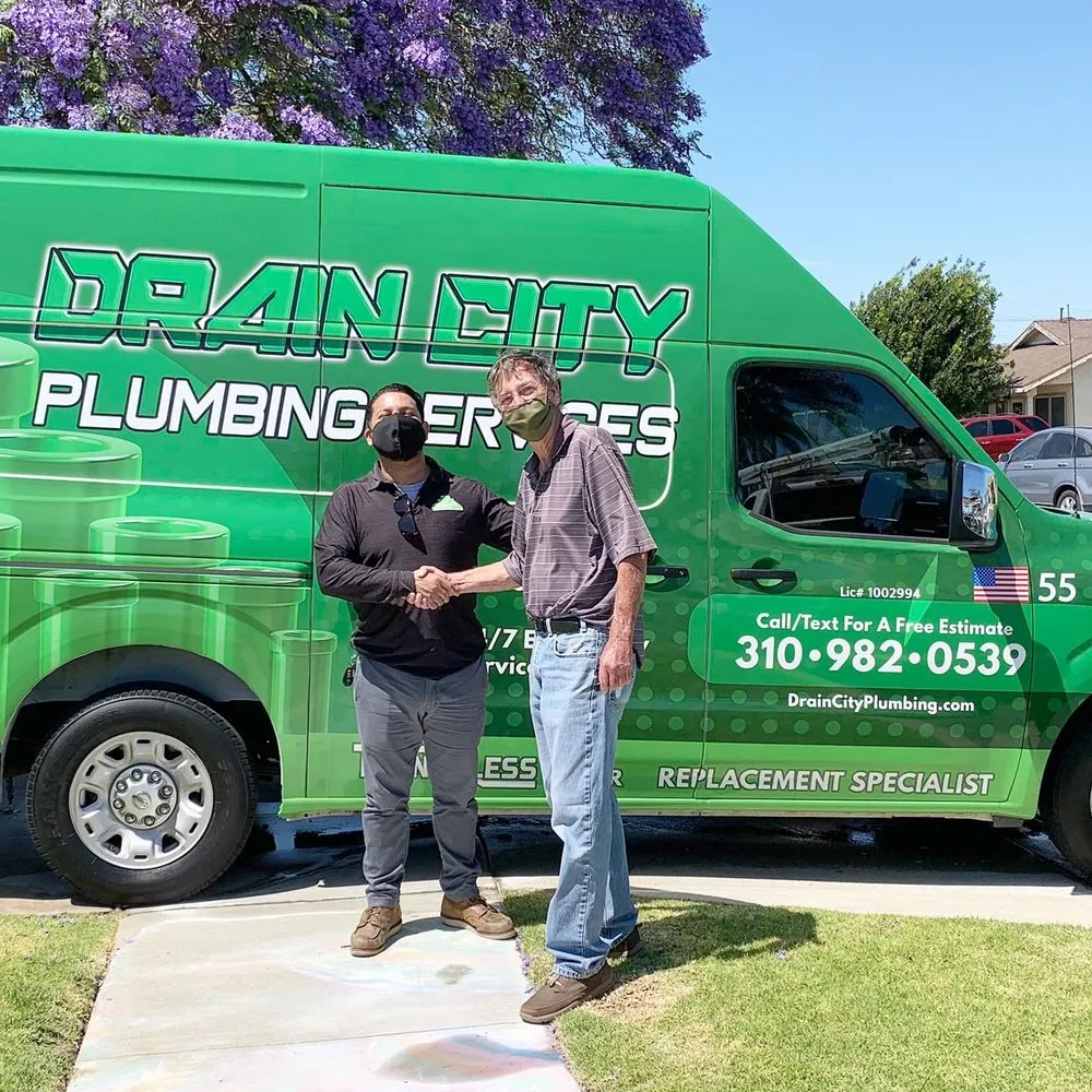 Slide of Drain City Plumbing