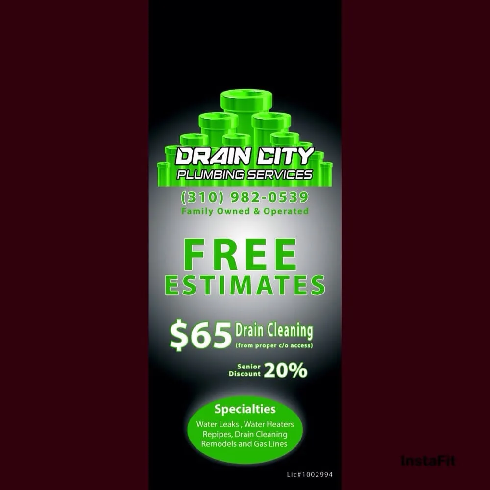 Slide of Drain City Plumbing