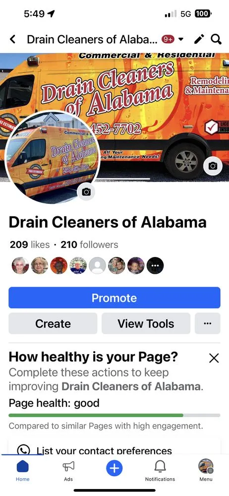 Slide of Drain Cleaners Of Alabama