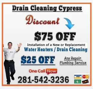 Slide of Drain Cleaning Cypress