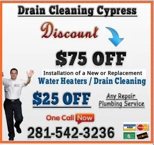 Drain Cleaning Cypress Logo