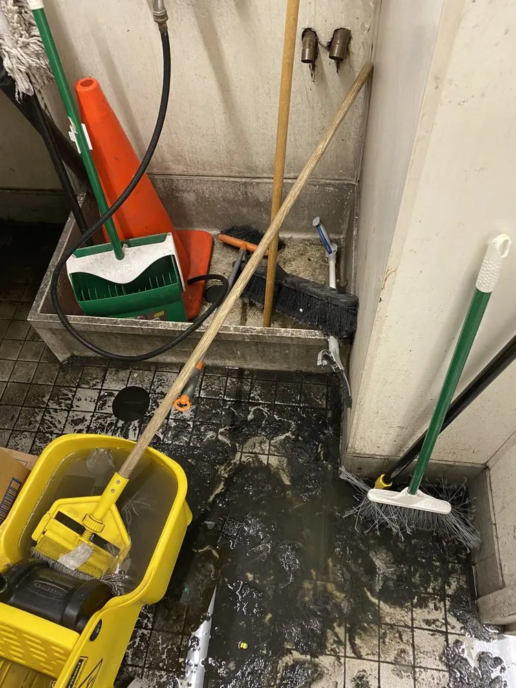 Slide of Drain Cleaning