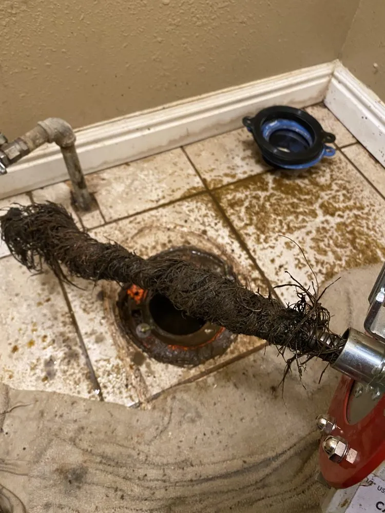 Slide of Drain Cleaning