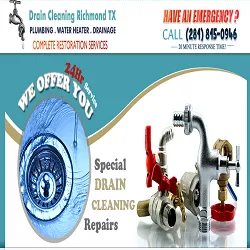 Drain Cleaning Richmond TX Logo