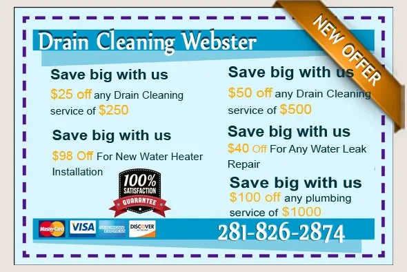Drain Cleaning Webster TX