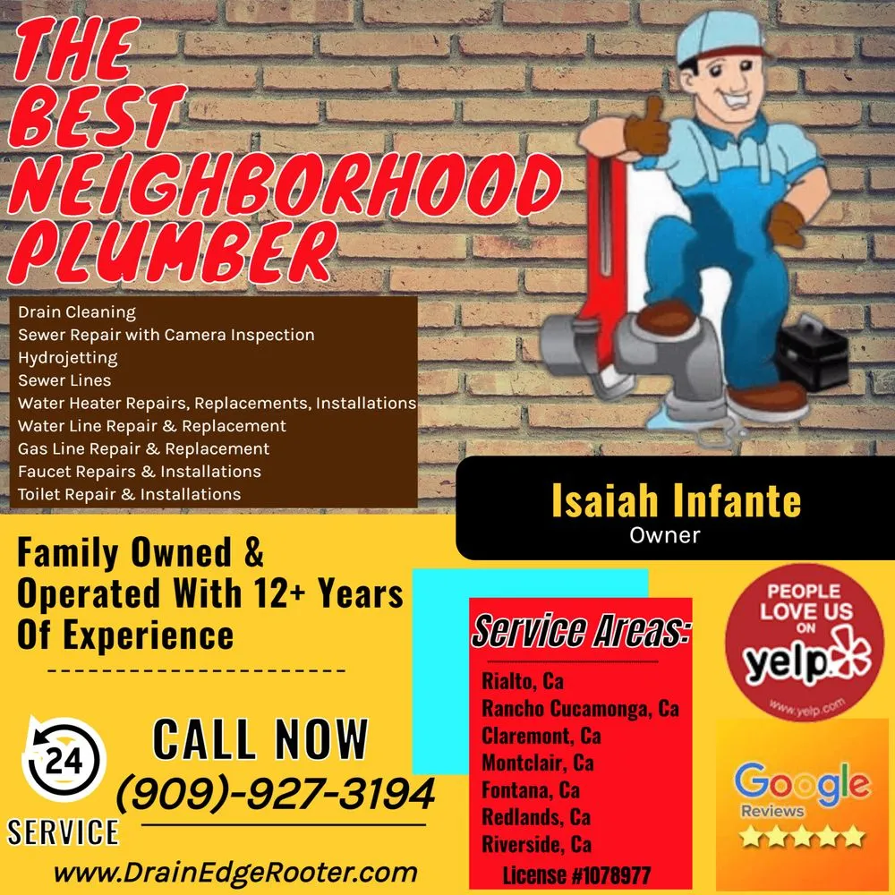 Slide of Drain Edge Rooter