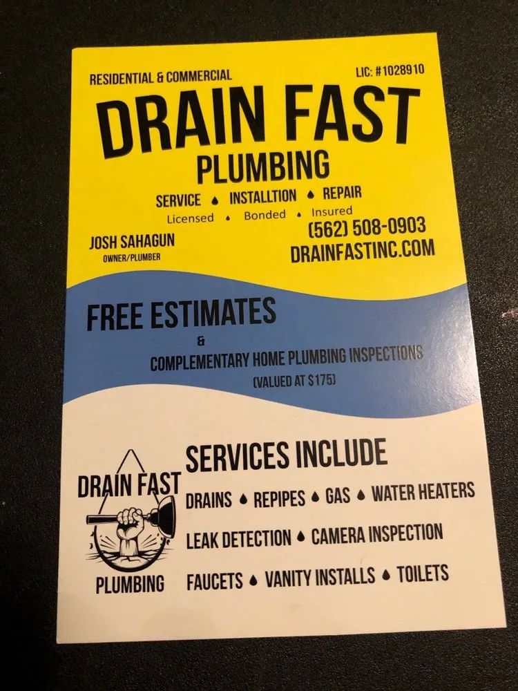 Slide of Drain Fast