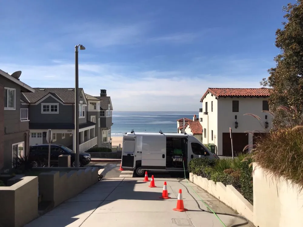 Slide of Drain-Force Hydro Jetting