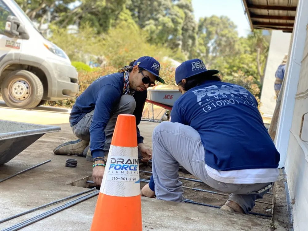 Slide of Drain-Force Hydro Jetting