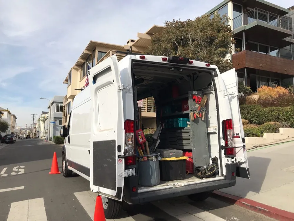 Slide of Drain-Force Hydro Jetting