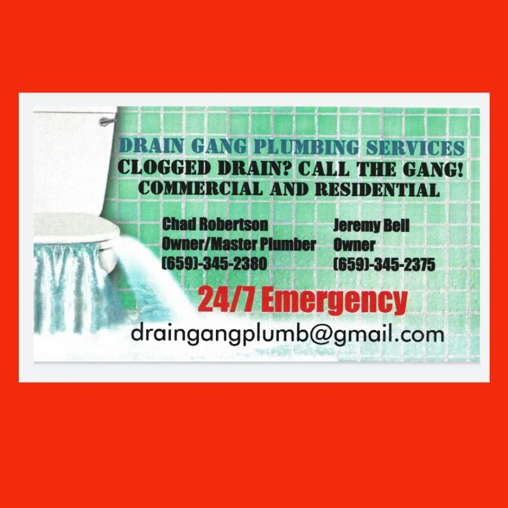 Slide of Drain Gang Plumbing Services