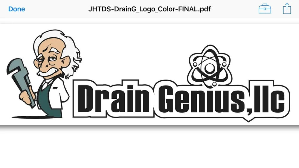 Slide of Drain Genius