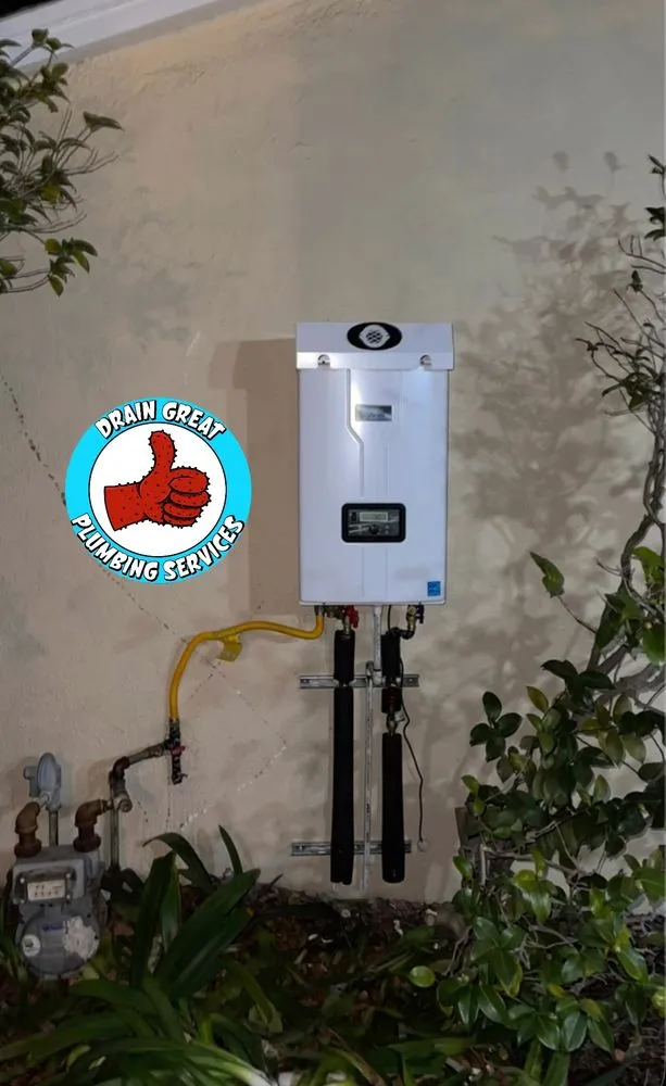 Slide of Drain Great Plumbing Services