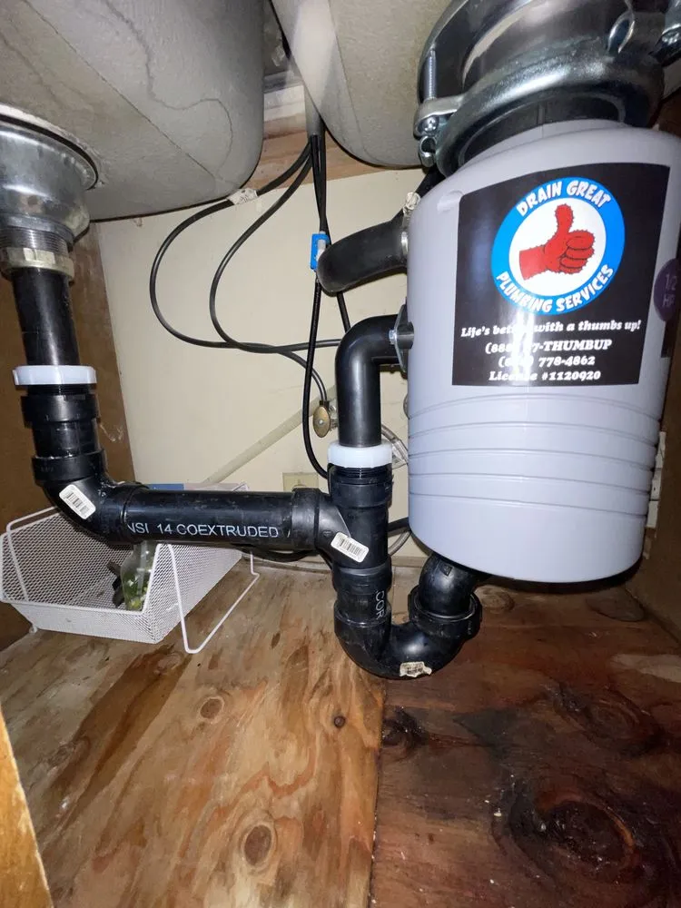 Slide of Drain Great Plumbing Services