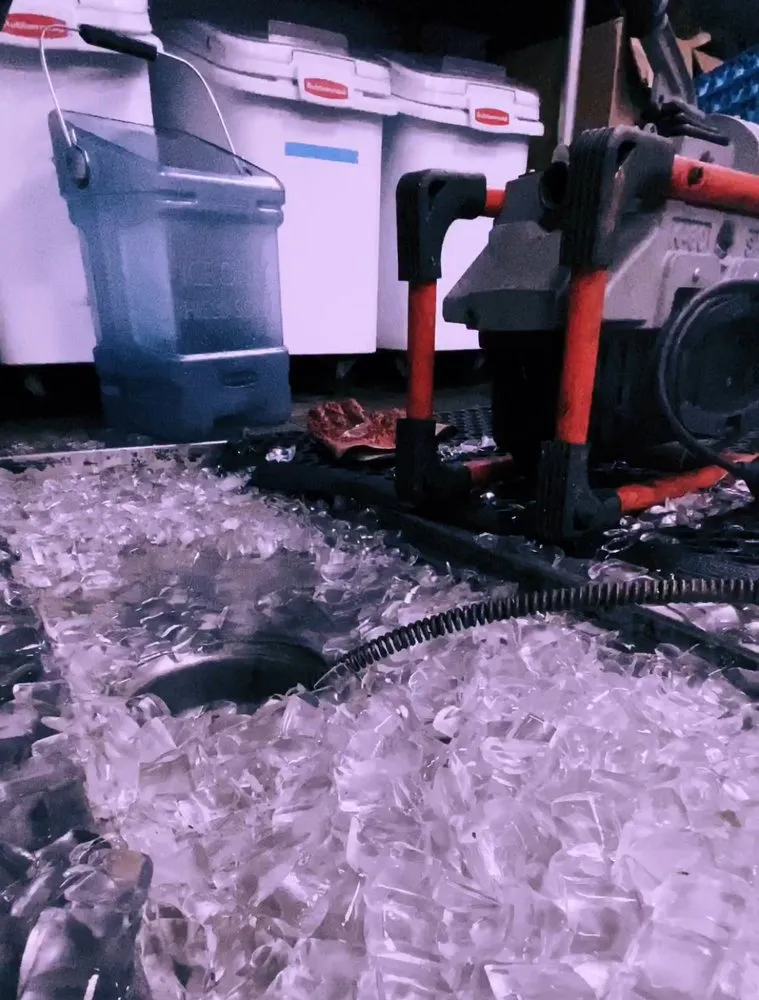 Slide of Drain Lines