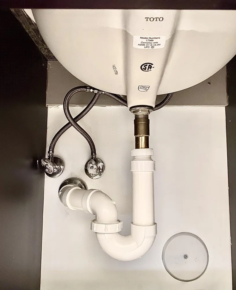 Slide of Drain Lines