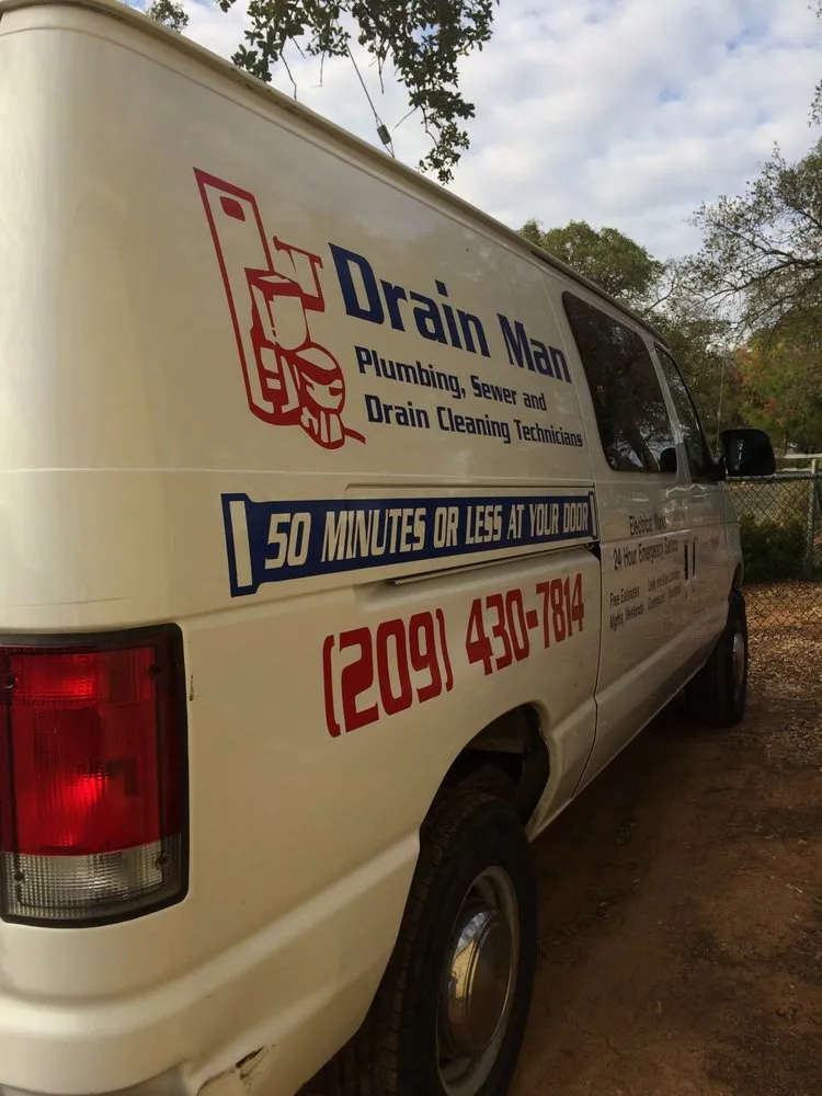 Slide of Drain Man Plumbing