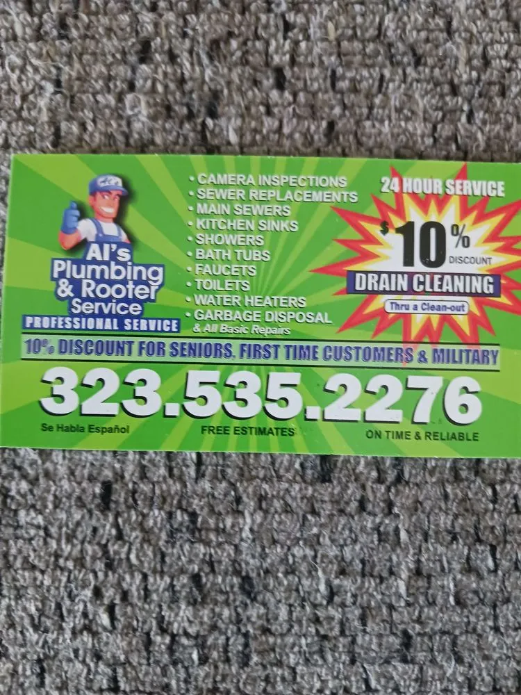 Slide of Drain Master Plumbing Service