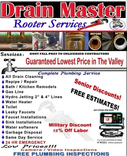 Slide of Drain Masters