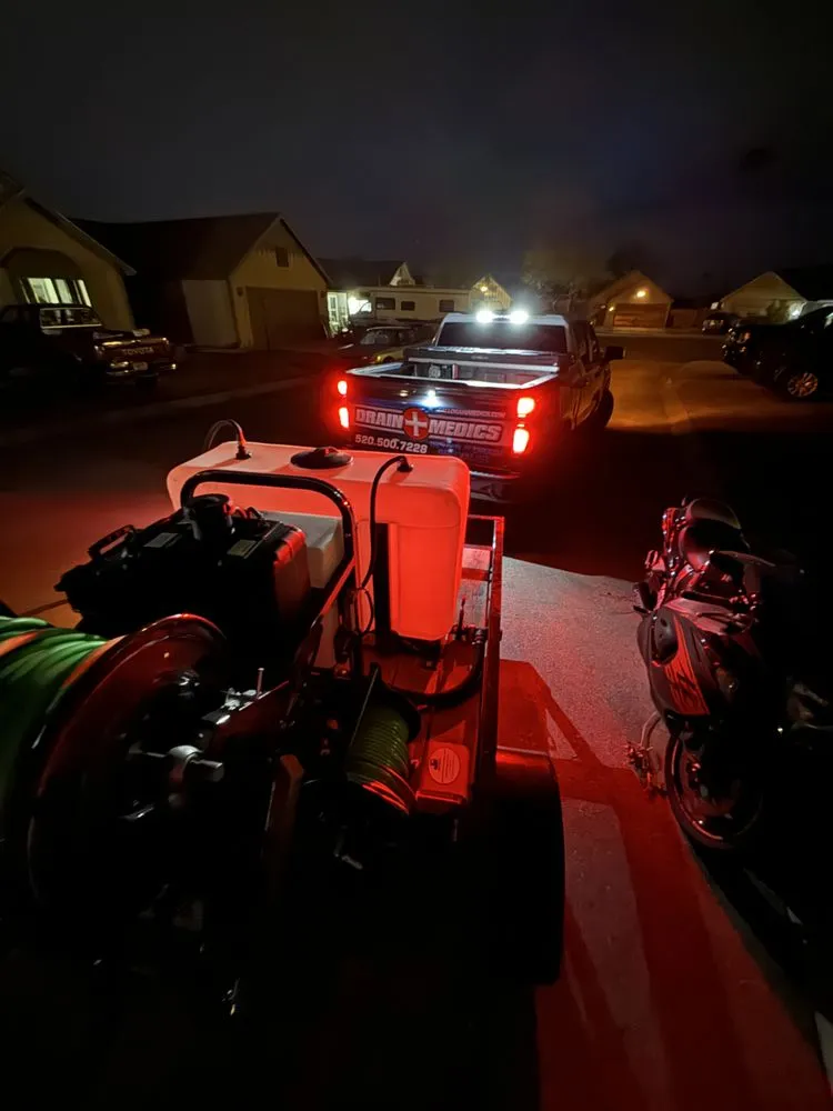 Slide of Drain Medics