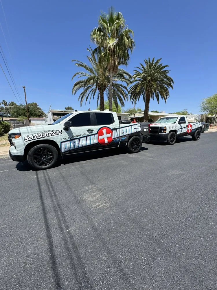 Slide of Drain Medics