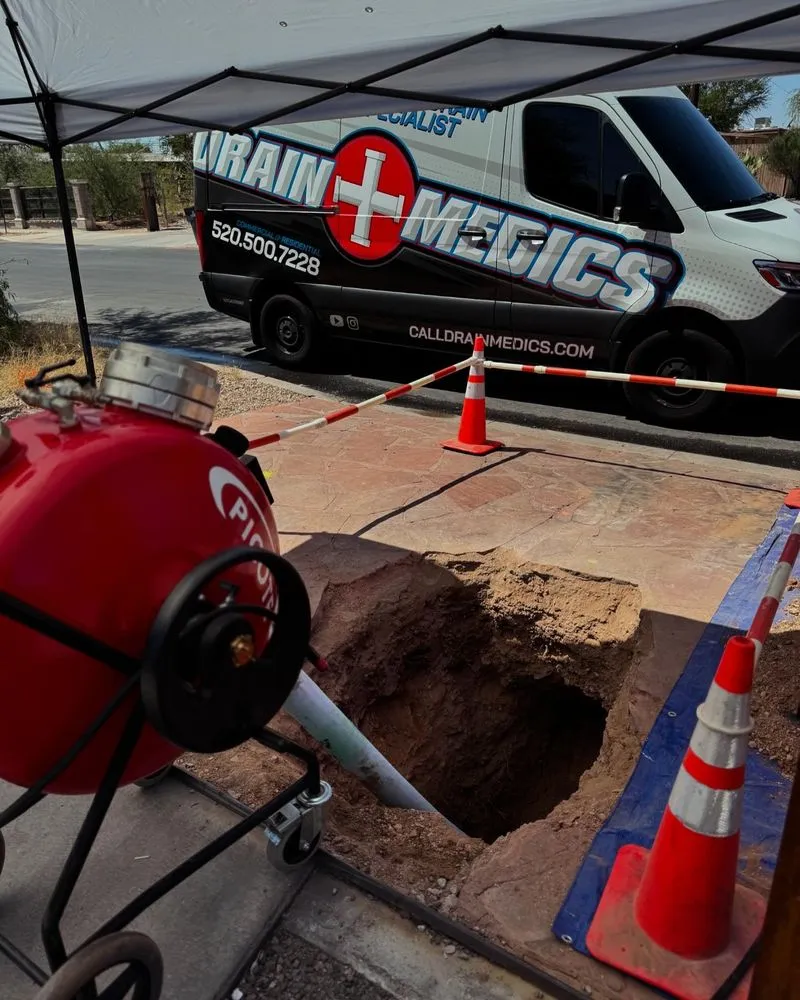 Slide of Drain Medics