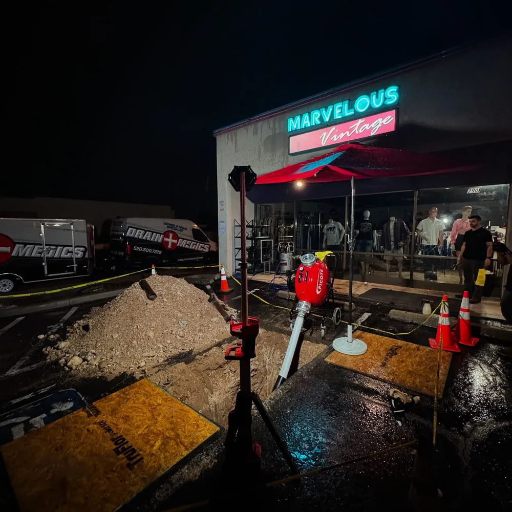 Slide of Drain Medics