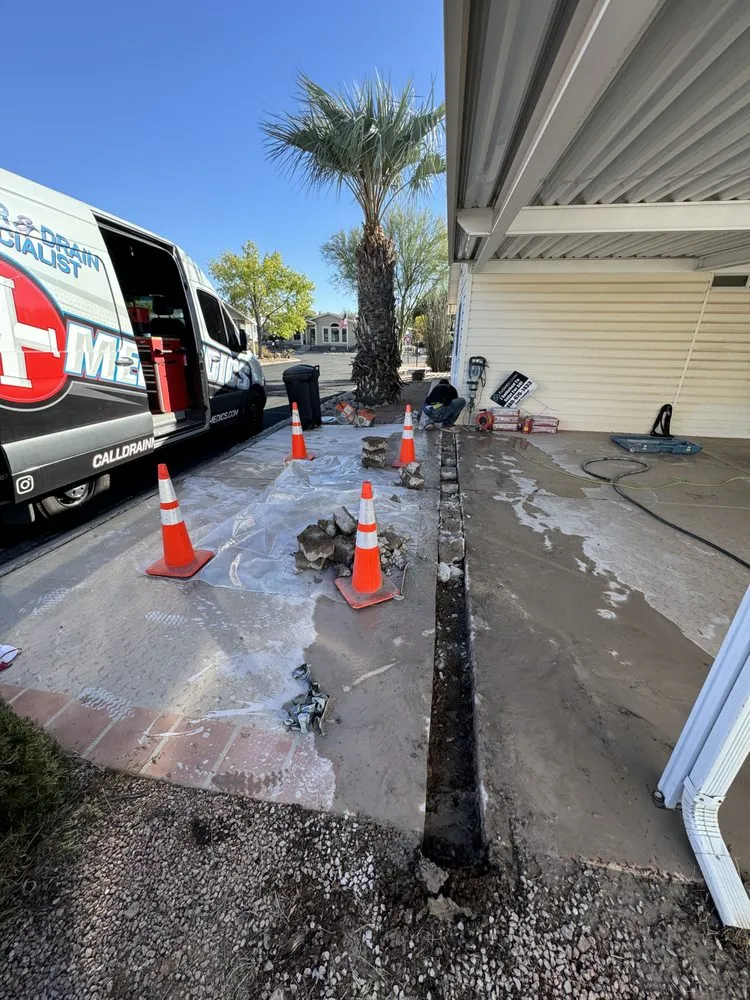 Slide of Drain Medics