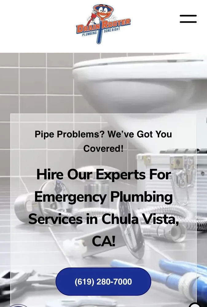 Slide of Drain Rooter Plumbing SD