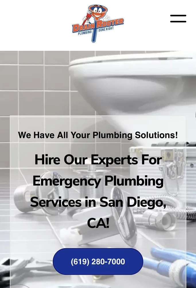 Slide of Drain Rooter Plumbing SD