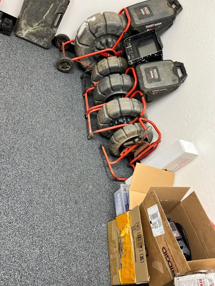 Slide of Drain Specialist Equipment