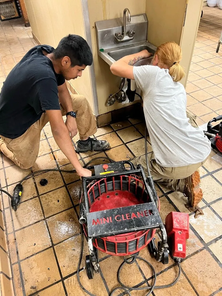 Slide of Drain Specialist Equipment