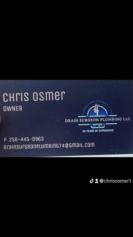 Slide of Drain Surgeon Plumbing