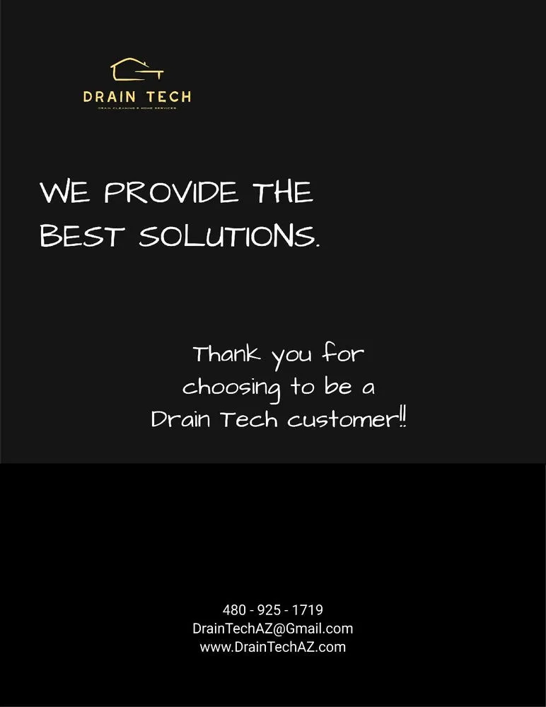 Slide of Drain Tech