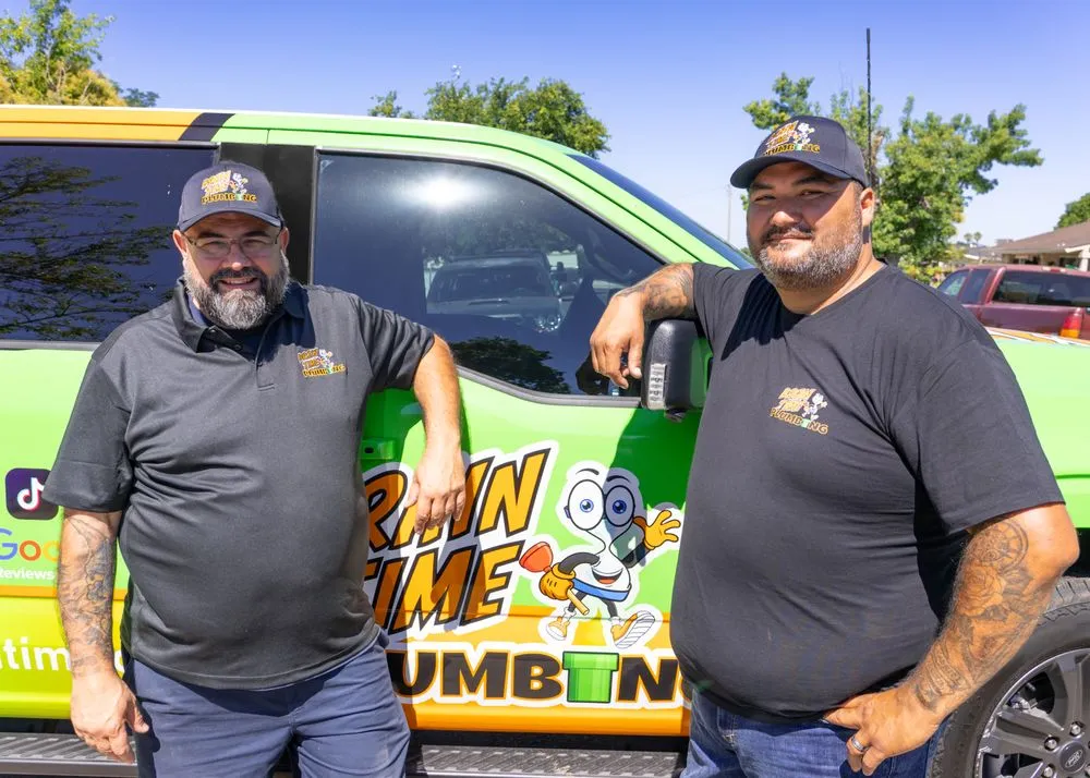 Slide of Drain Time Plumbing