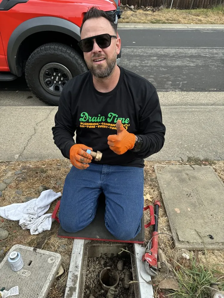 Slide of Drain Time Plumbing