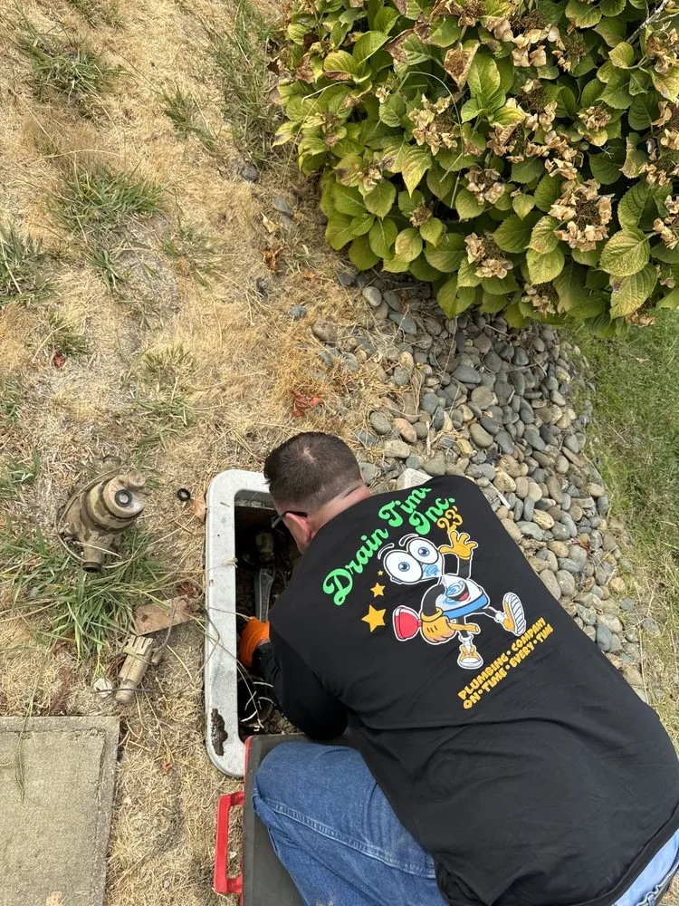 Slide of Drain Time Plumbing