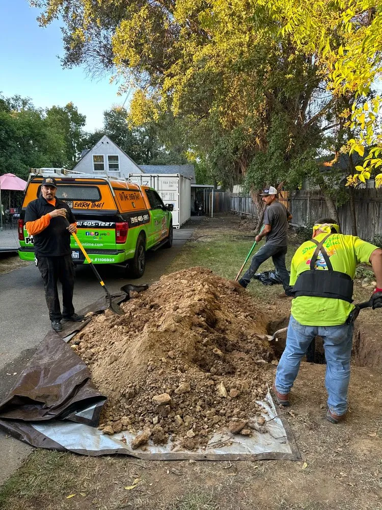 Slide of Drain Time Plumbing