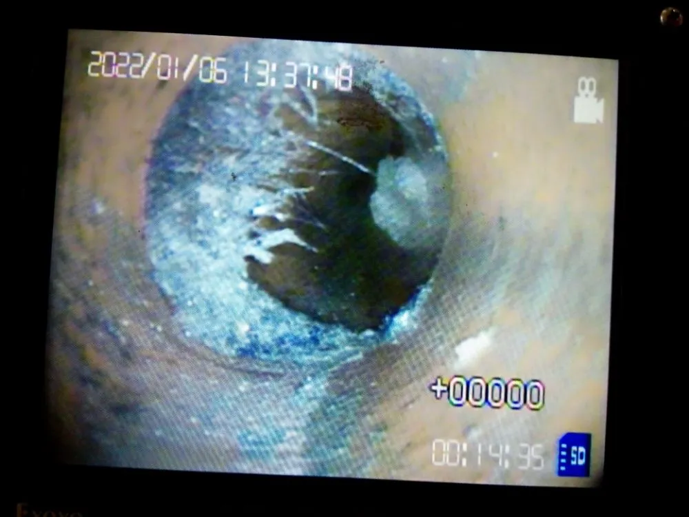 Slide of Drain Vision Sewer Camera Inspections
