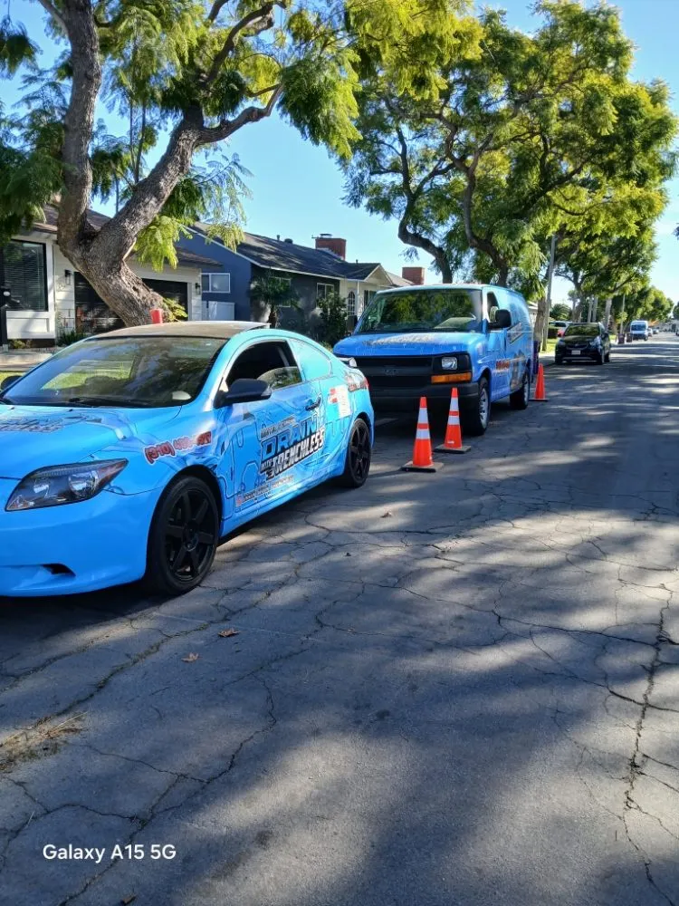 Slide of Drain with Trenchless