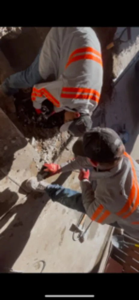 Slide of Drain with Trenchless