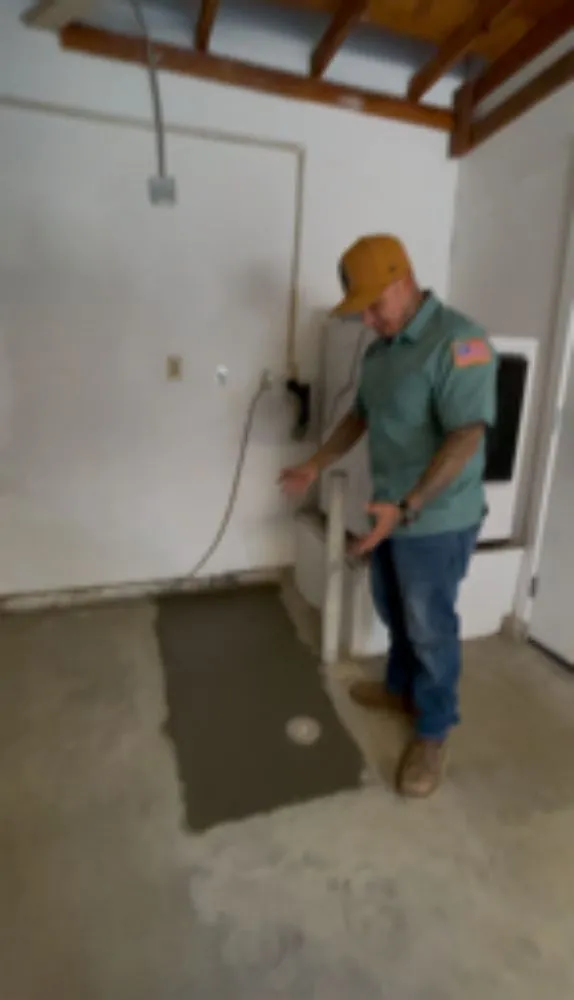 Slide of Drain with Trenchless