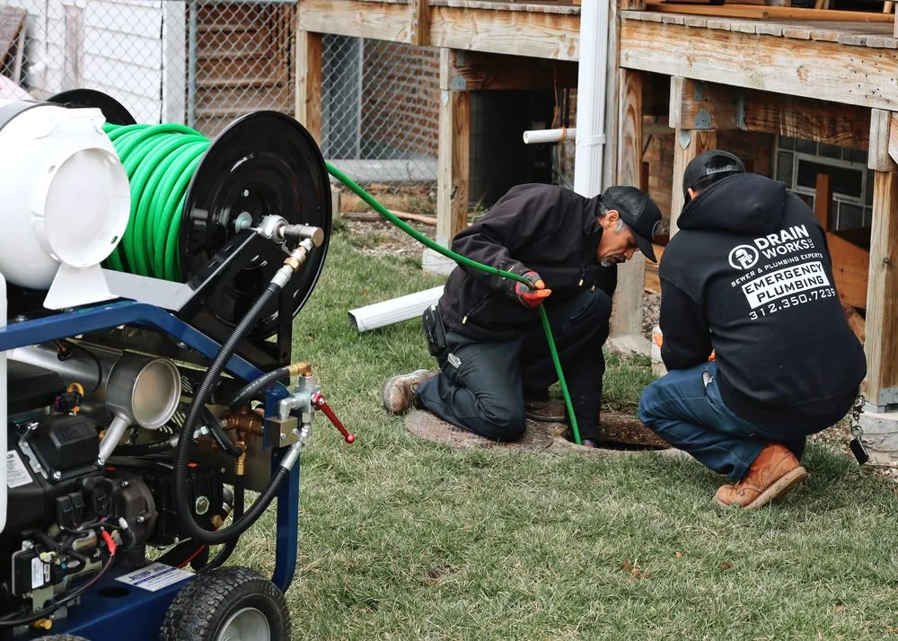 Slide of Drain Works