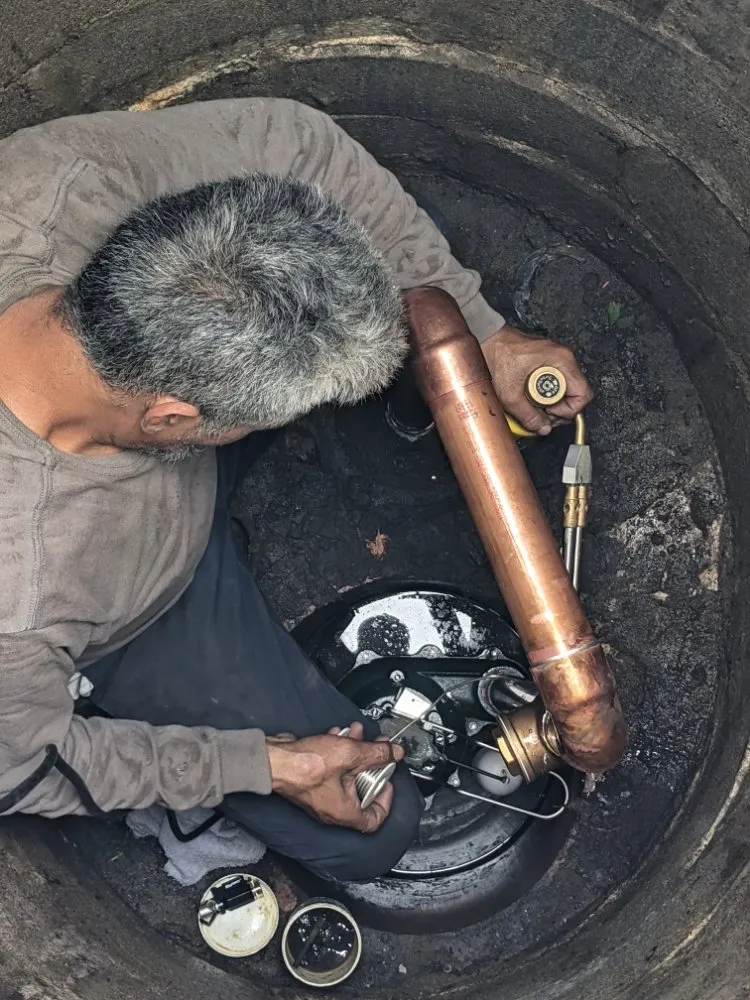 Slide of Drain Works