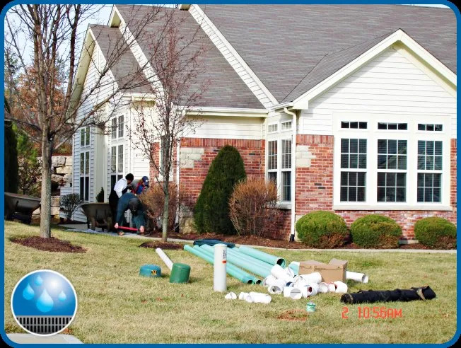 Slide of Drainage Team