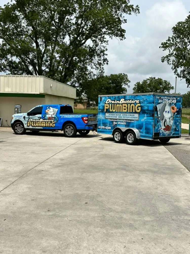 Slide of DrainBusters Plumbing